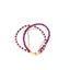 The San Ceng 3 Layered Garnet Gemstone Bracelet