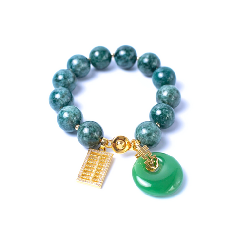 The Shiye Yun Burma Jade Gemstone Bracelet