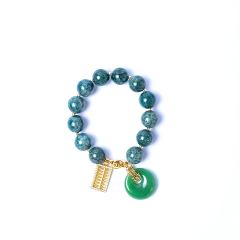 The Shiye Yun Burma Jade Gemstone Bracelet
