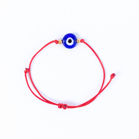 The Luowen Woven Beaded Evil Eye Adjustable Bracelet (Buy 1 Take 1)