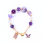 Yazhou Amethyst Charm Gemstone Bracelet