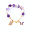 Yazhou Amethyst Charm Gemstone Bracelet