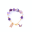 Yazhou Amethyst Charm Gemstone Bracelet