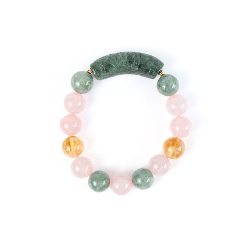 Yushi Jiuba Gemstone Bracelet