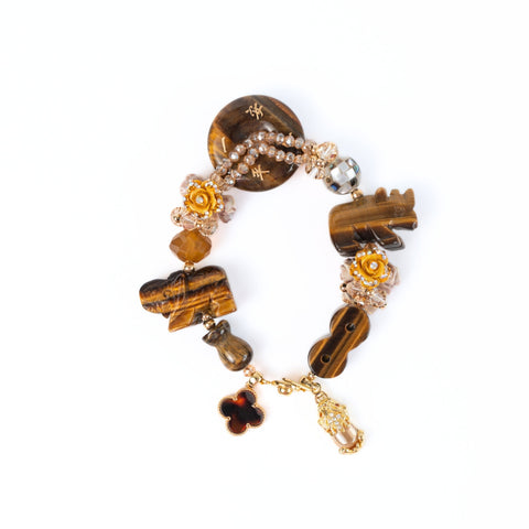 Color of the Year 2025: Zongse Da Xiang Charm Gemstone Bracelet