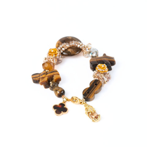 Color of the Year 2025: Zongse Da Xiang Charm Gemstone Bracelet