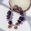 Jingshen Amethyst Charm Gemstone Bracelet