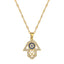 The Golden Evil Eye Necklace