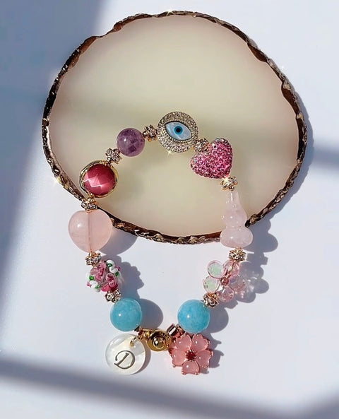 The Yun Charm Gemstone Bracelet