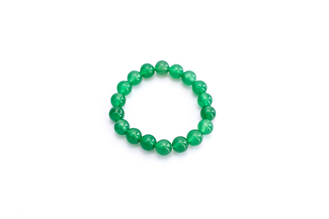 Dark Green Aventurine Gemstone Bracelet