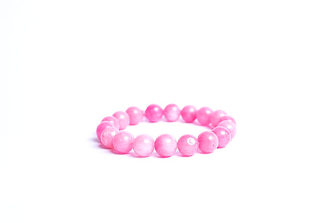 The Pink Angelite Gemstone Bracelet