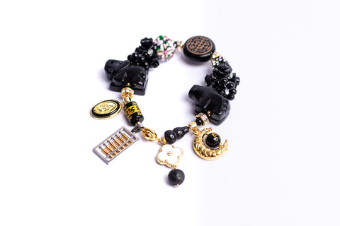 The Zuihou Black Onyx Fortune Bracelet