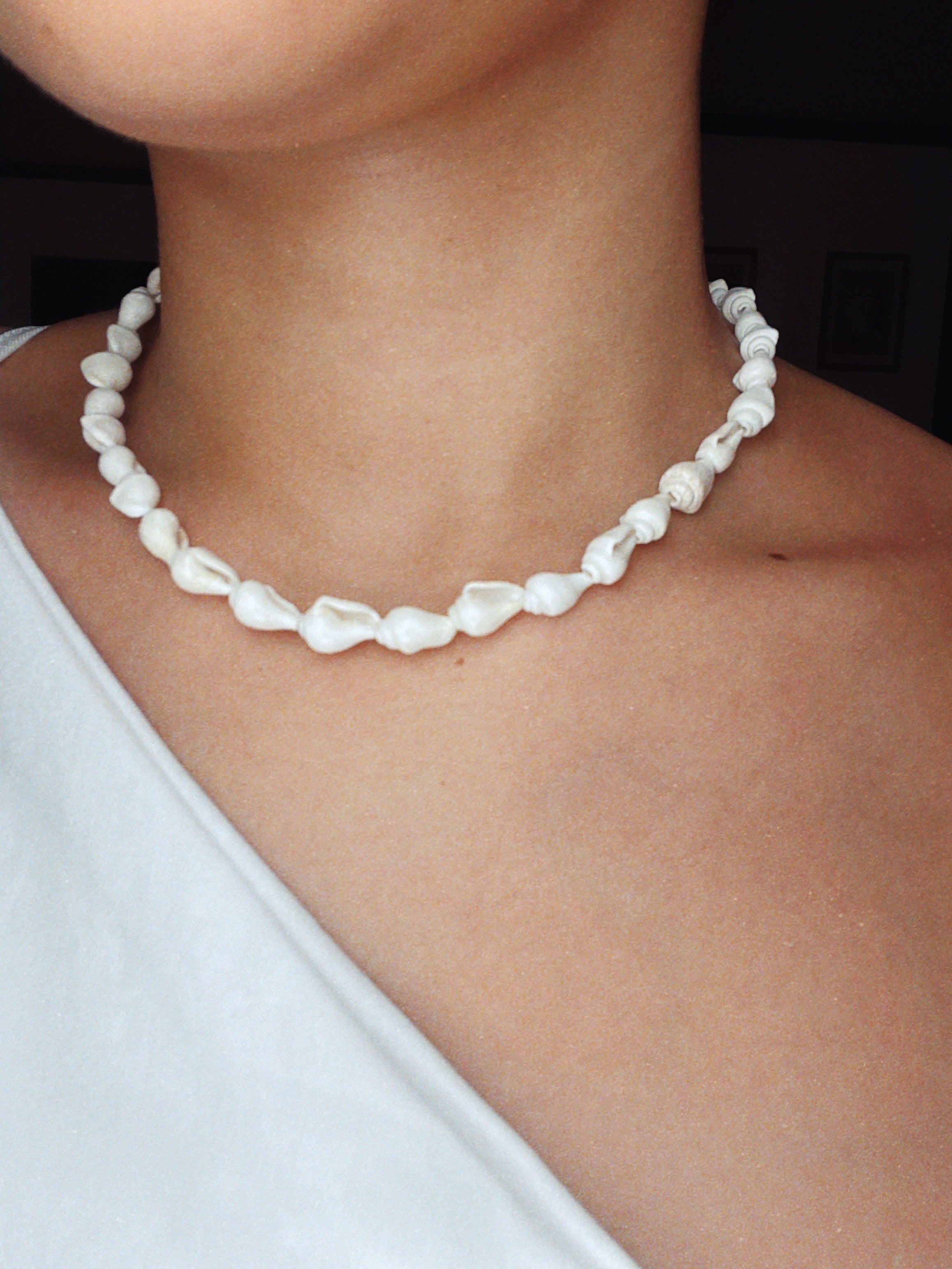 Shell Choker Necklace Seashell Necklace Adjustable Shell Necklace Bracelets  Set Hawaiian Jewelry For Women Men Girls | Fruugo BH